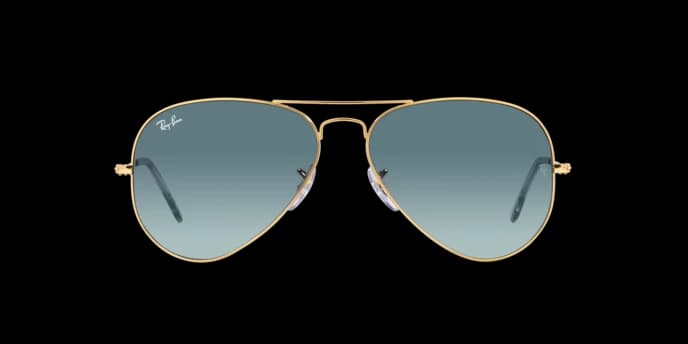 001/3M Gold / Blue Lens