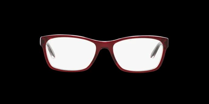 1081 Shiny Transparent Red On Crystal