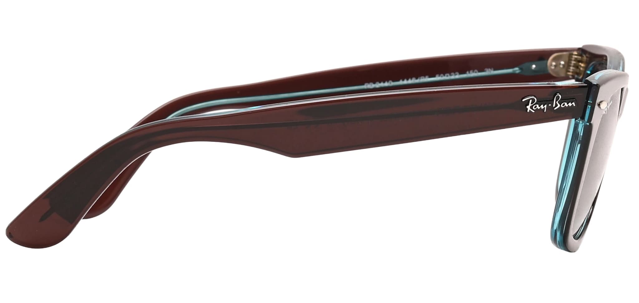 1446R5 Brown On Transparent Blue