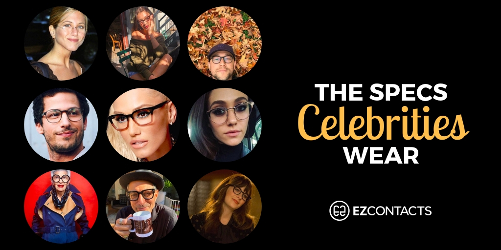 Dress Like the Stars With These Celebrity Inspired Specs EZOnTheEyes