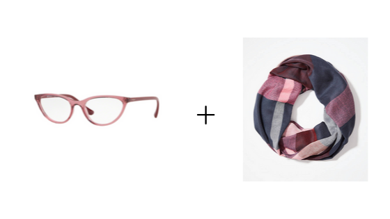 Vogue x Plaid pairing