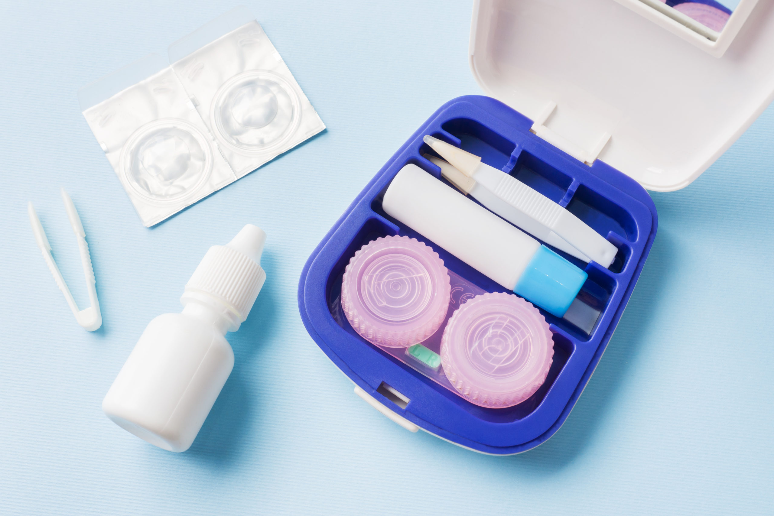 contact lens kit for travel