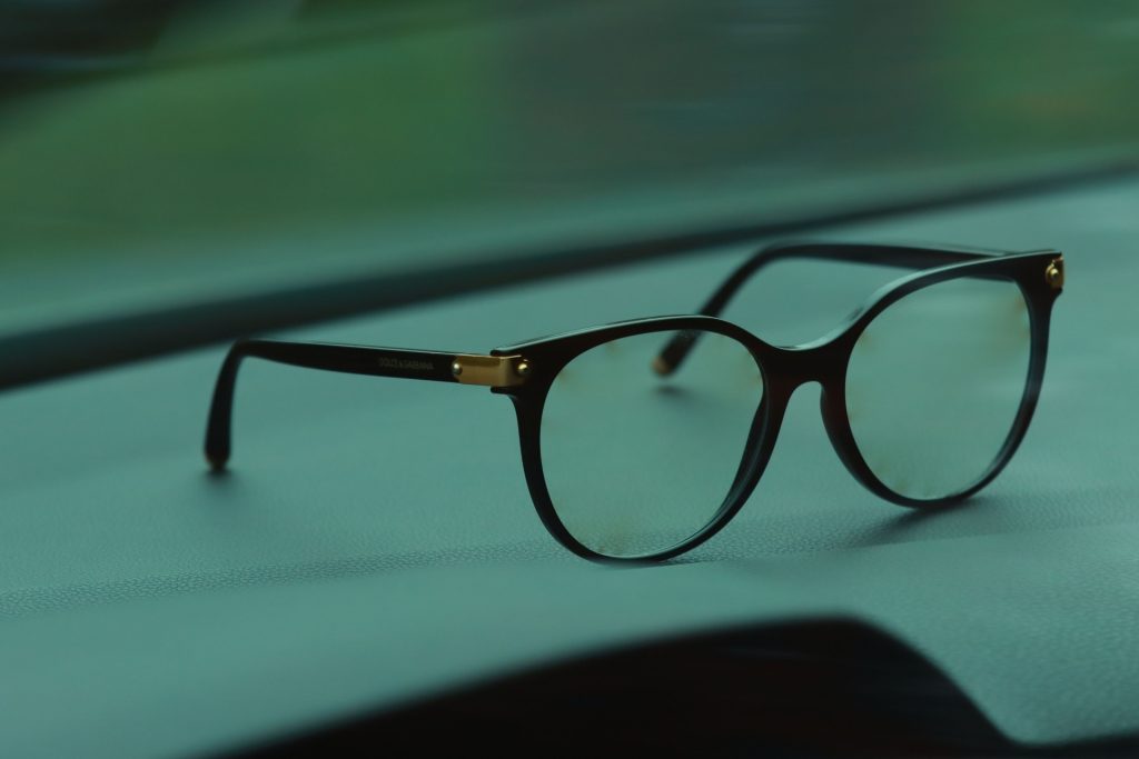 Black Circular Glasses