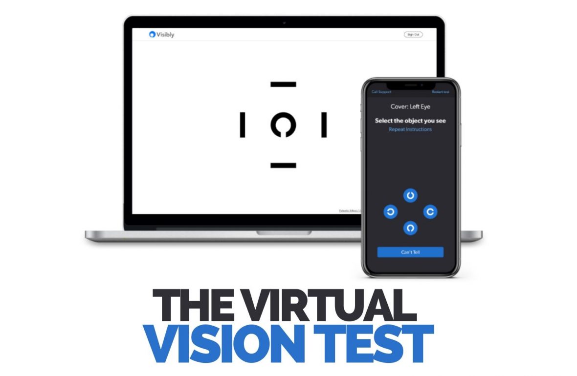 Visibly online vision test