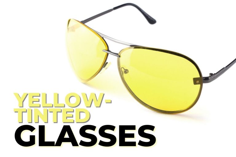 The Sunshine Look of Yellow Tinted Glasses EZOnTheEyes