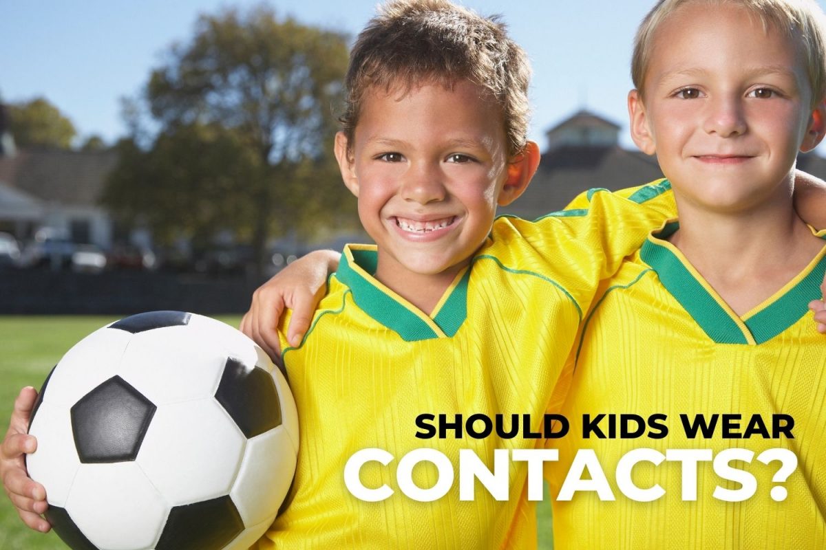Are Contact Lenses Safe For Kids? EZOnTheEyes