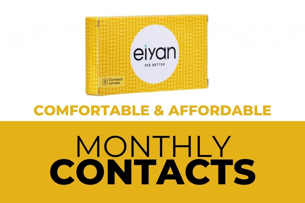 Monthly Contact Lenses with More Comfort and a Lower Price EZOnTheEyes