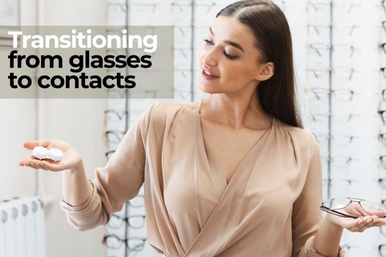 Transitioning from Glasses to Contacts A StepbyStep Guide EZOnTheEyes