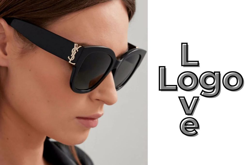 Logo love sunglasses