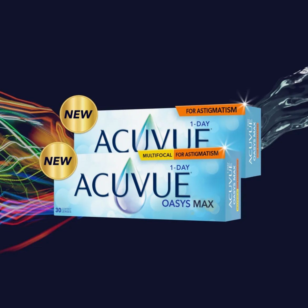 Introducing ACUVUE OASYS MAX 1 Day For ASTIGMATISM EZOnTheEyes Introducing ACUVUE OASYS MAX 1 Day For ASTIGMATISM EZOnTheEyes