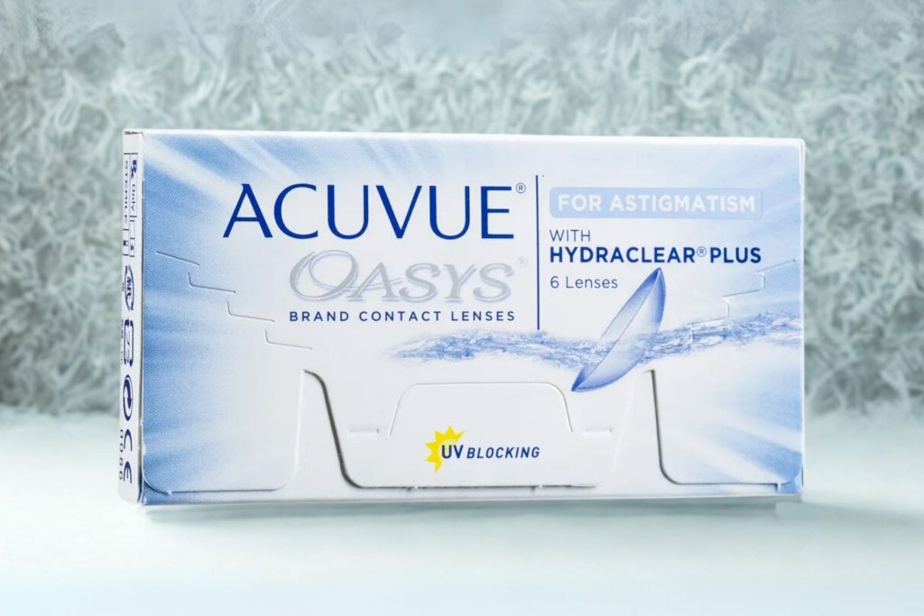 ACUVUE Oasys 6 Pack featuring 6 lenses