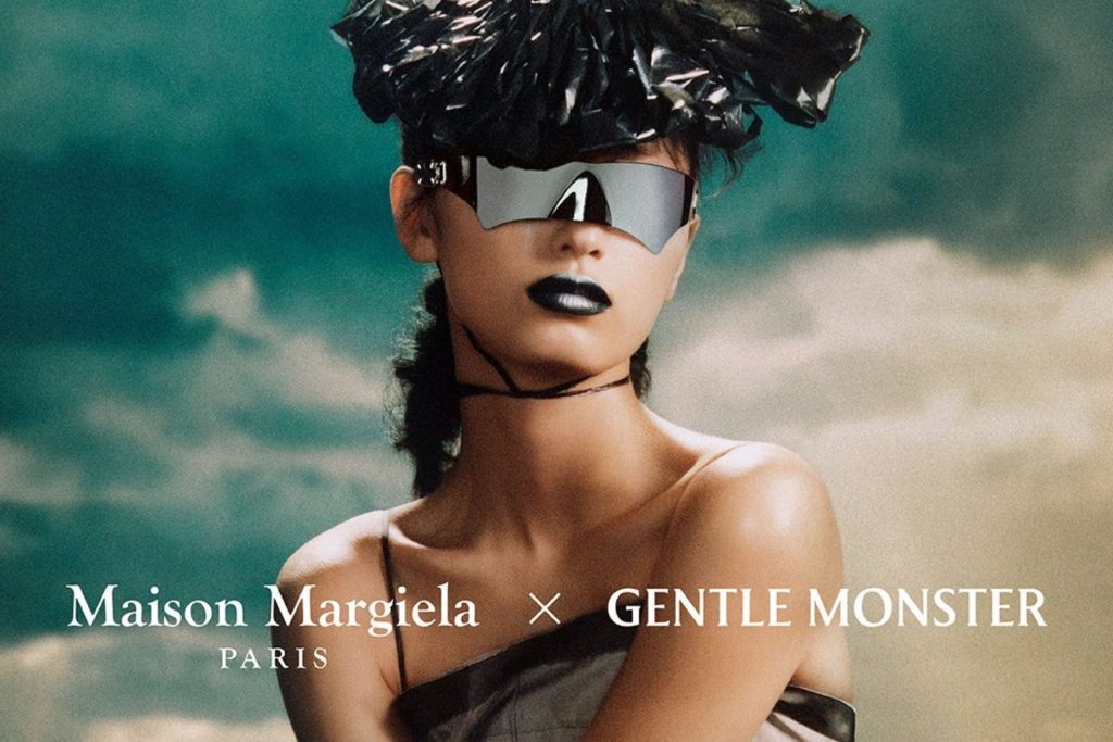 Gentle Monster and Maison Margiela eyewear collaboration campaign