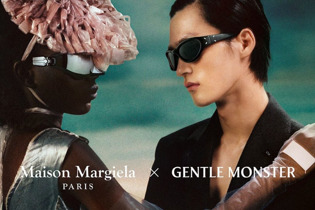 Gentle Monster and Maison Margiela eyewear collaboration campaign