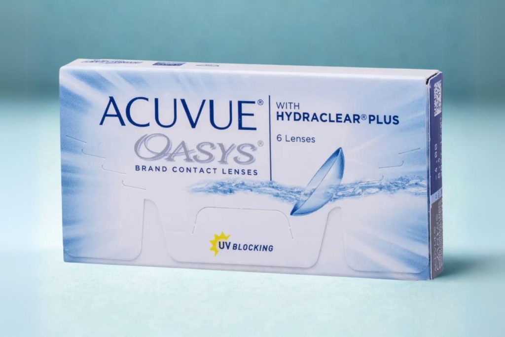 ACUVUE Oasys 6 Pack weekly contact lenses