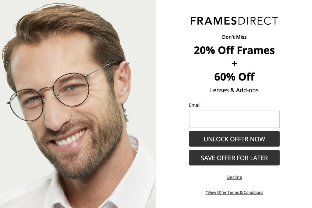 Subscription discount offer