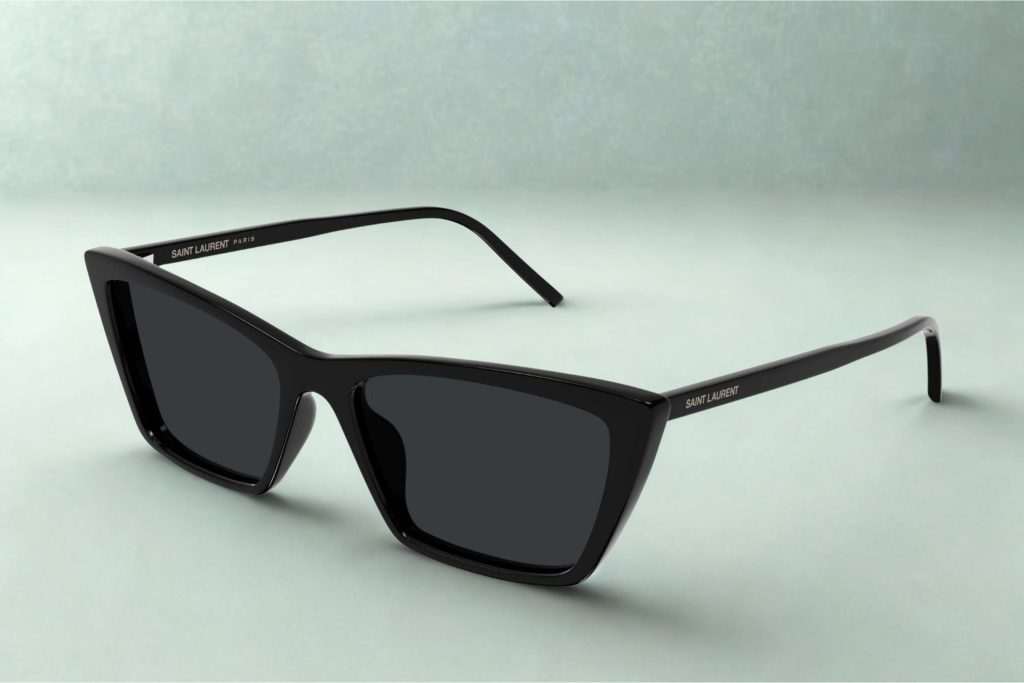 Saint Laurent SL 737 MICA THIN cat-eye sunglasses