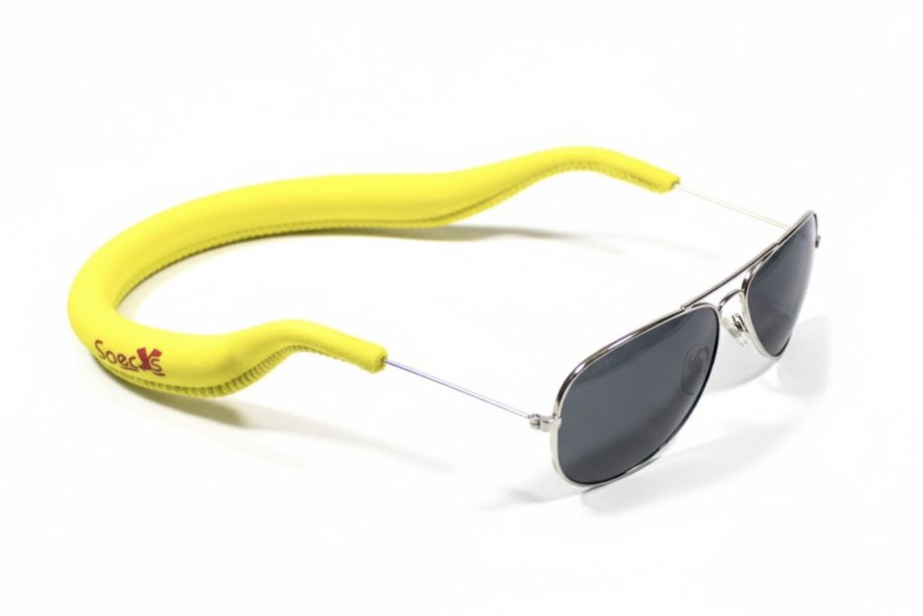 Slip-over style glasses strap