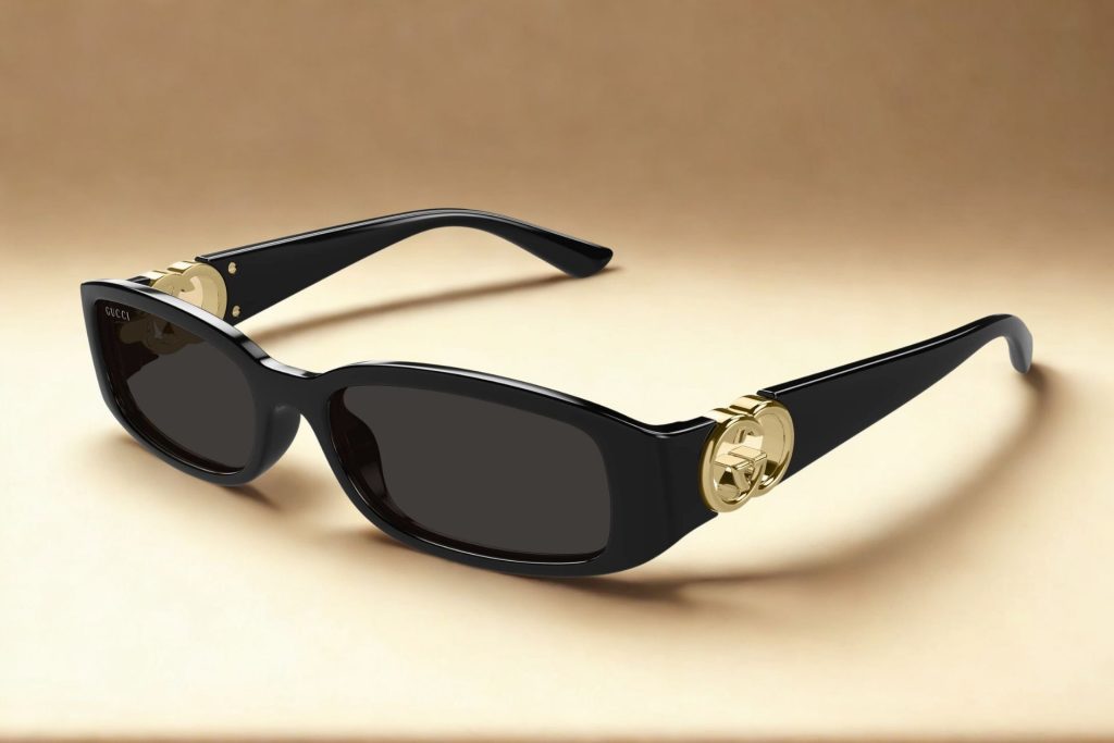 Gucci GG1661S sunglasses featuring black frames