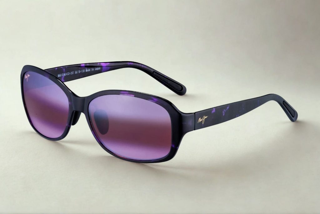 Maui Jim KOKI BEACH sunglasses with purple lenses
