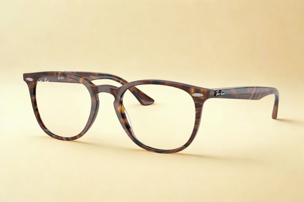 Ray-Ban RX7159 glasses with tortoiseshell frames