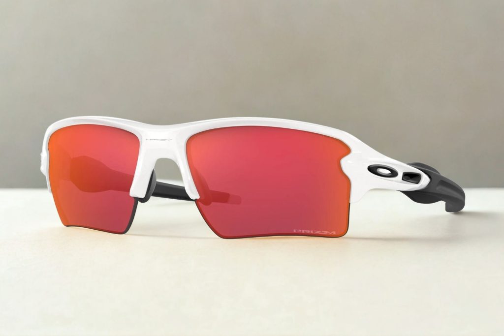 Oakley FLAK 2.0 XL OO9188 sunglasses featuring white frames