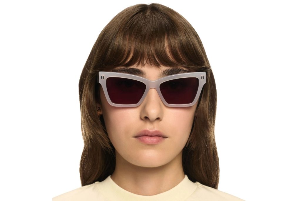 Cincinnati Sunglasses featuring white frames