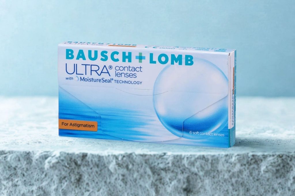 Box of Bausch & Lomb ULTRA for Astigmatism