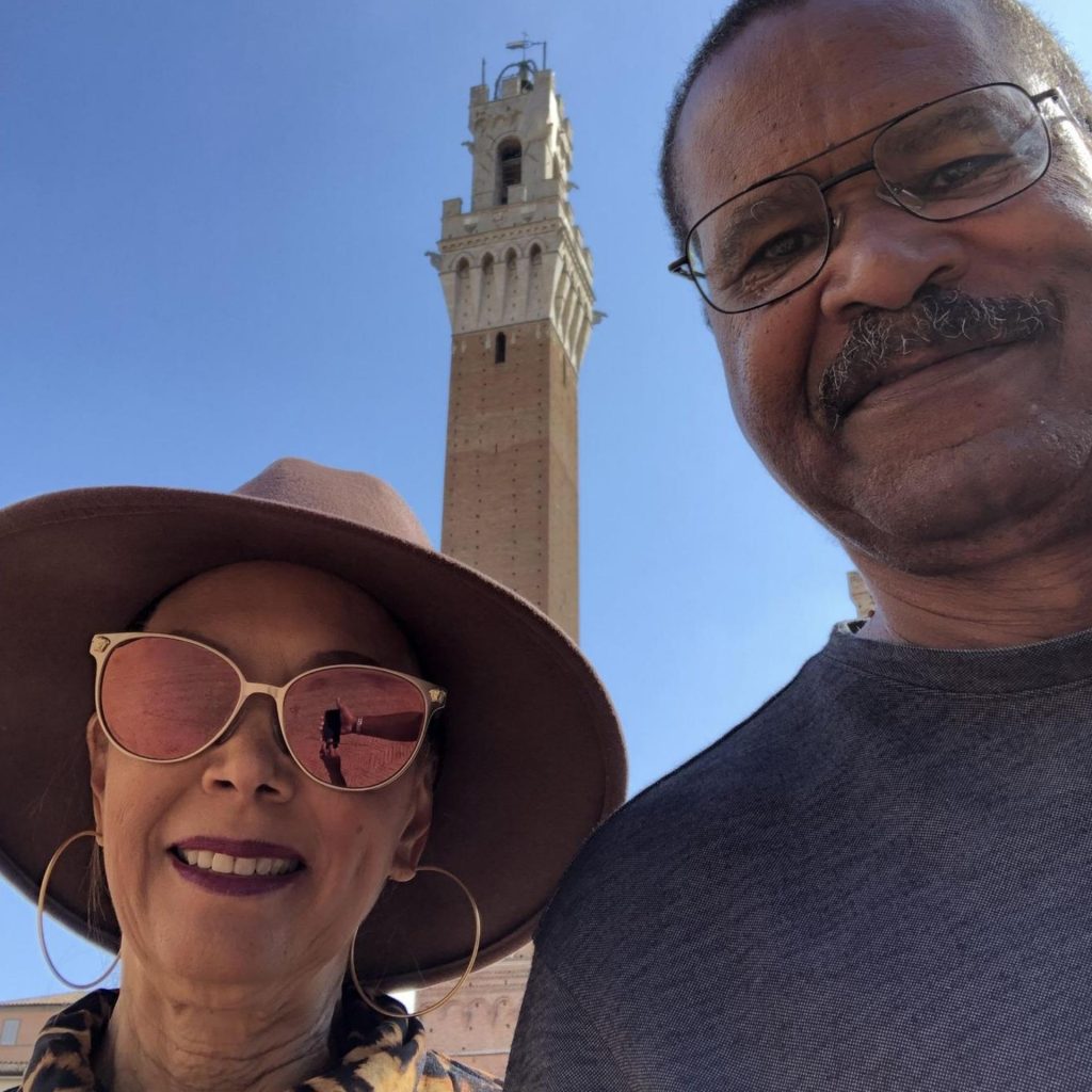 Versace VE2168 sunglasses featuring gold frames