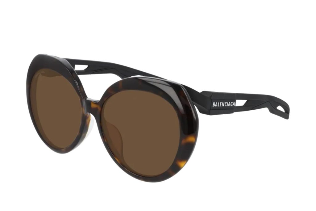 Balenciaga BB0024SA ASIAN FIT Oversized sunglasses