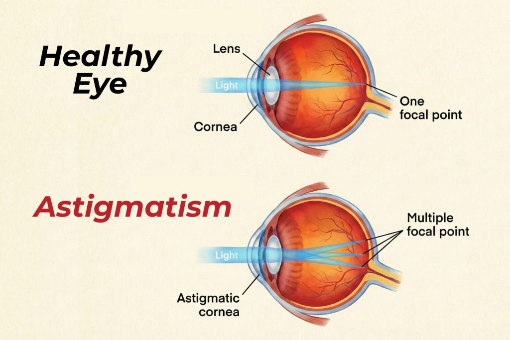 Astigmatism Lights How Astigmatism Affects Night Vision EZOnTheEyes Astigmatism Lights How Astigmatism Affects Night Vision EZOnTheEyes