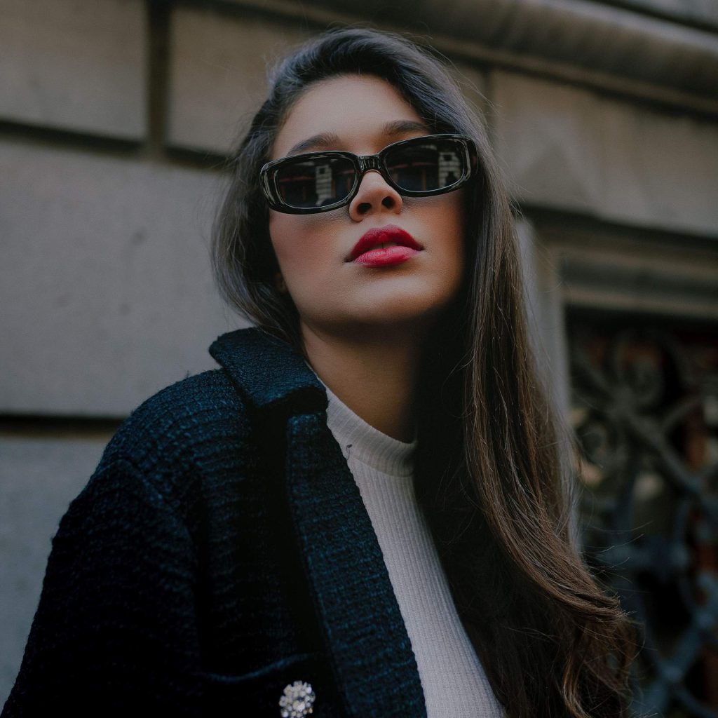 Woman in Black Sunglasses