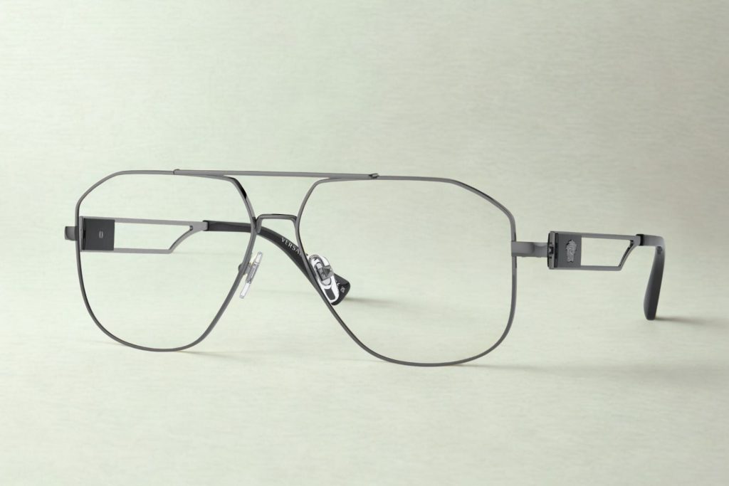 Versace VE1287 wire frame glasses