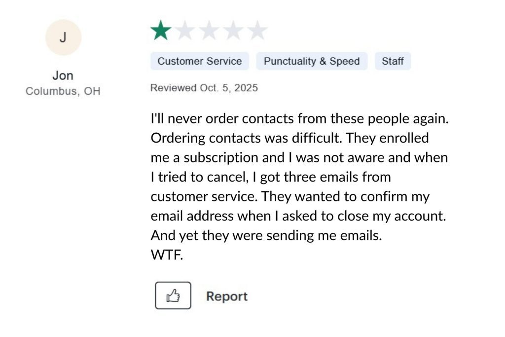 Hubble Contacts review