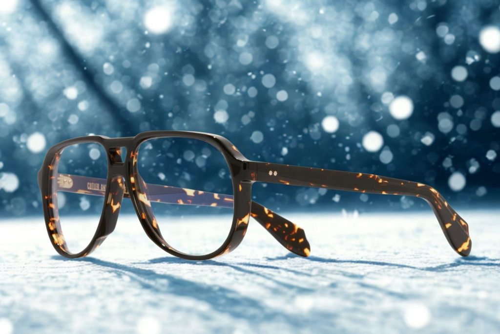 Aviator-inspired oversized tortoiseshell frames