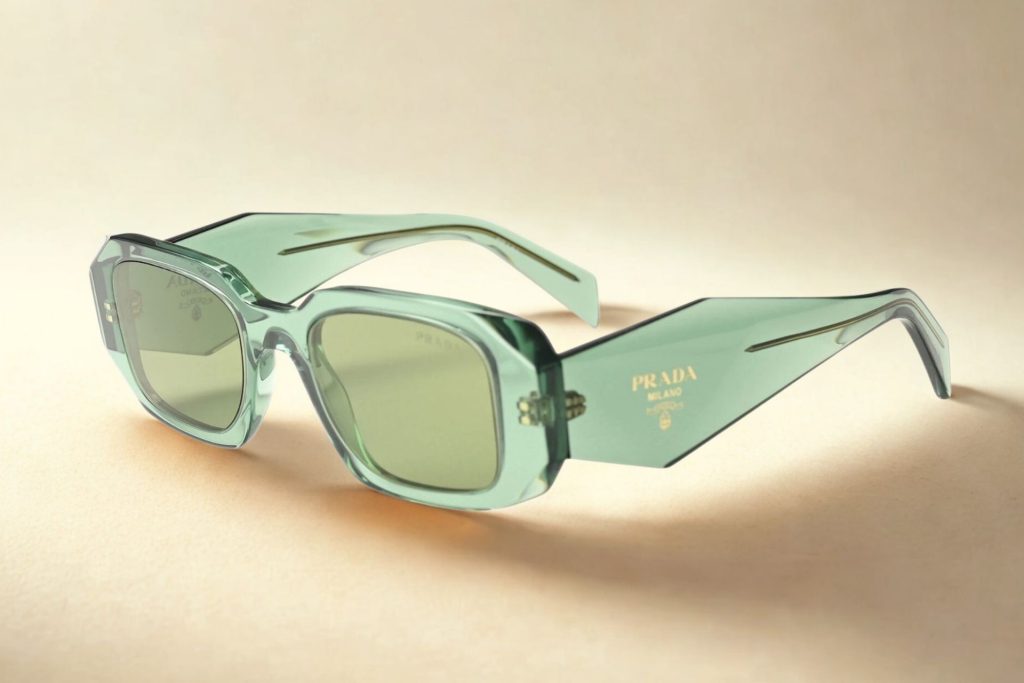 Prada PR 17WS sunglasses feature green