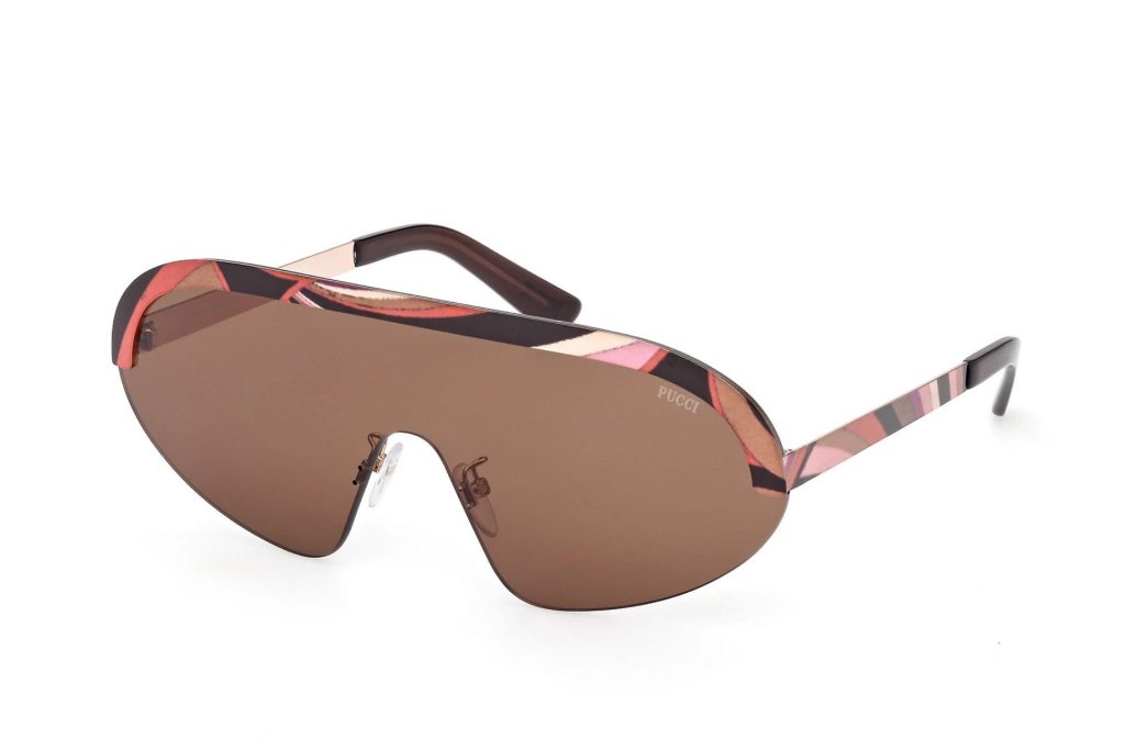 Emilio Pucci EP0237 printed mask sunglasses