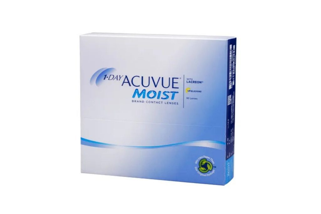 1-Day ACUVUE Moist contacts