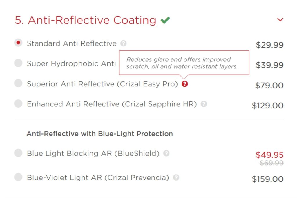 Crizal Easy Pro Anti-Reflective Coating at EZContacts
