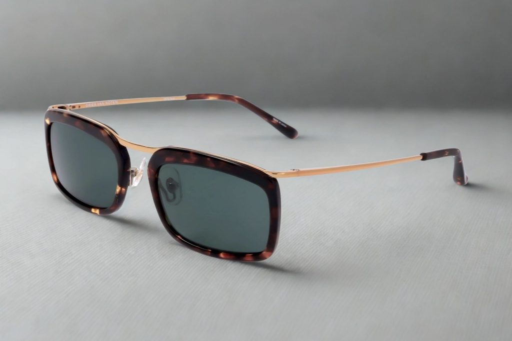Dries Van Noten by Linda Farrow DVN74 rectangular sunglasses
