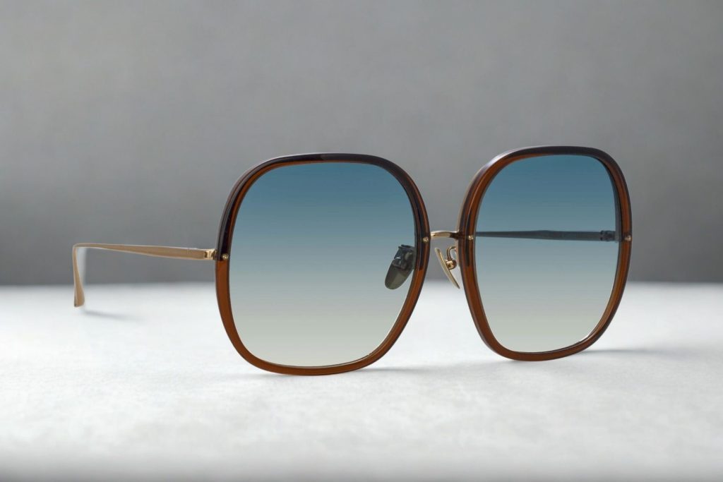 Linda Farrow LFL1405S Celia retro sunglasses