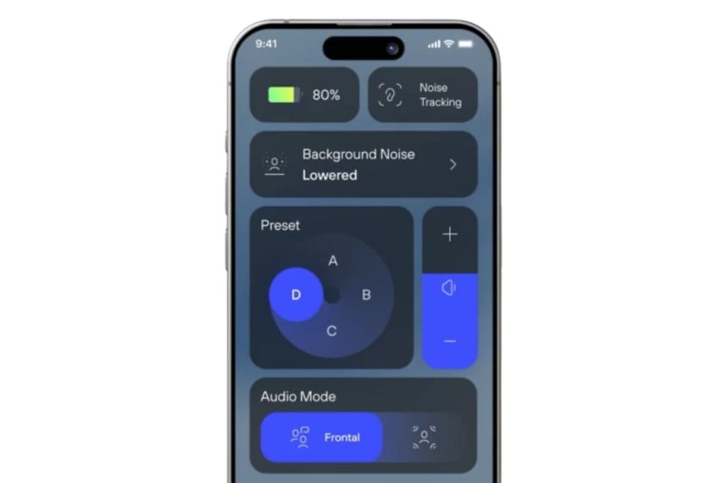 Nuance Audio Glasses phone app