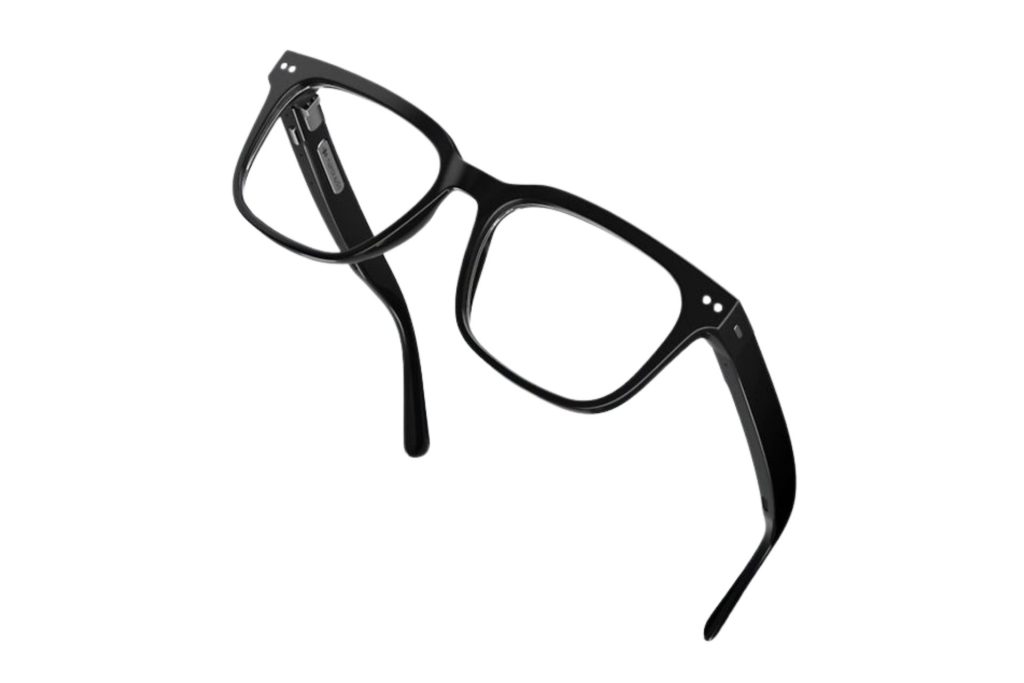 Black square Nuance Audio Glasses