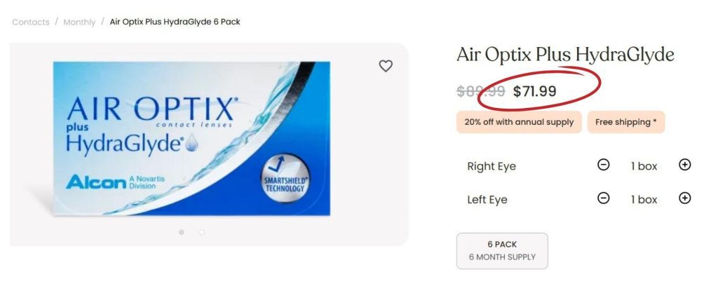 AIR OPTIX plus HydraGlade at Stanton Optical