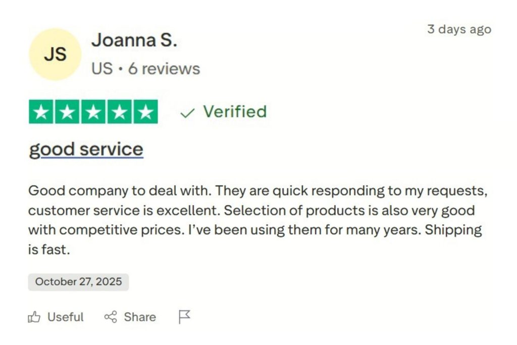 EZContacts customer review