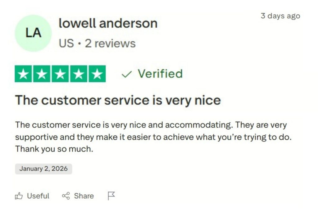 EZContacts customer review