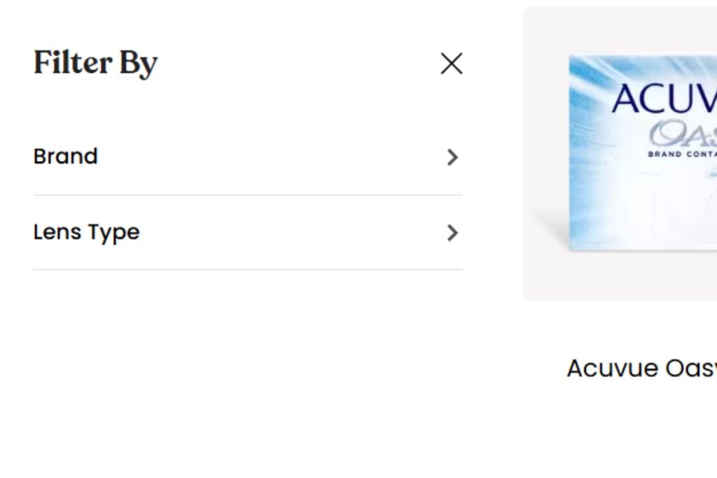 Stanton Optical contact filters