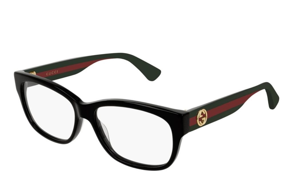 Gucci GG0278O square glasses featuring black frames