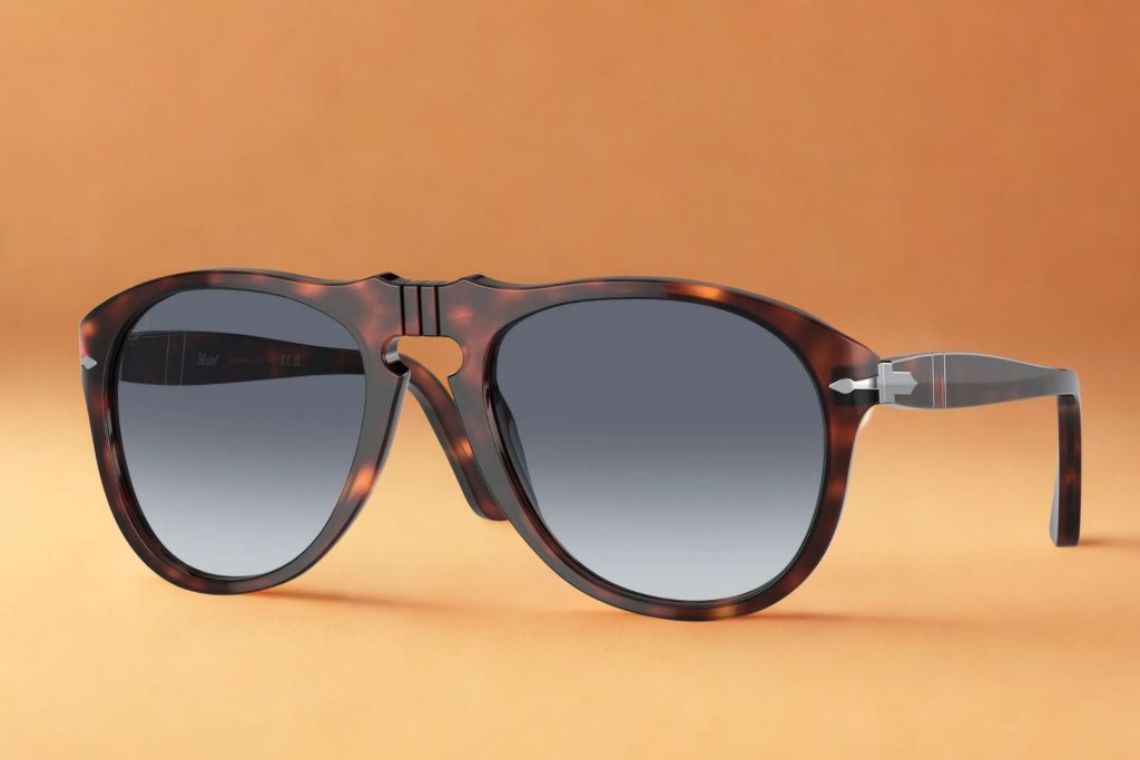 Persol PO0649 sunglasses with brown lenses
