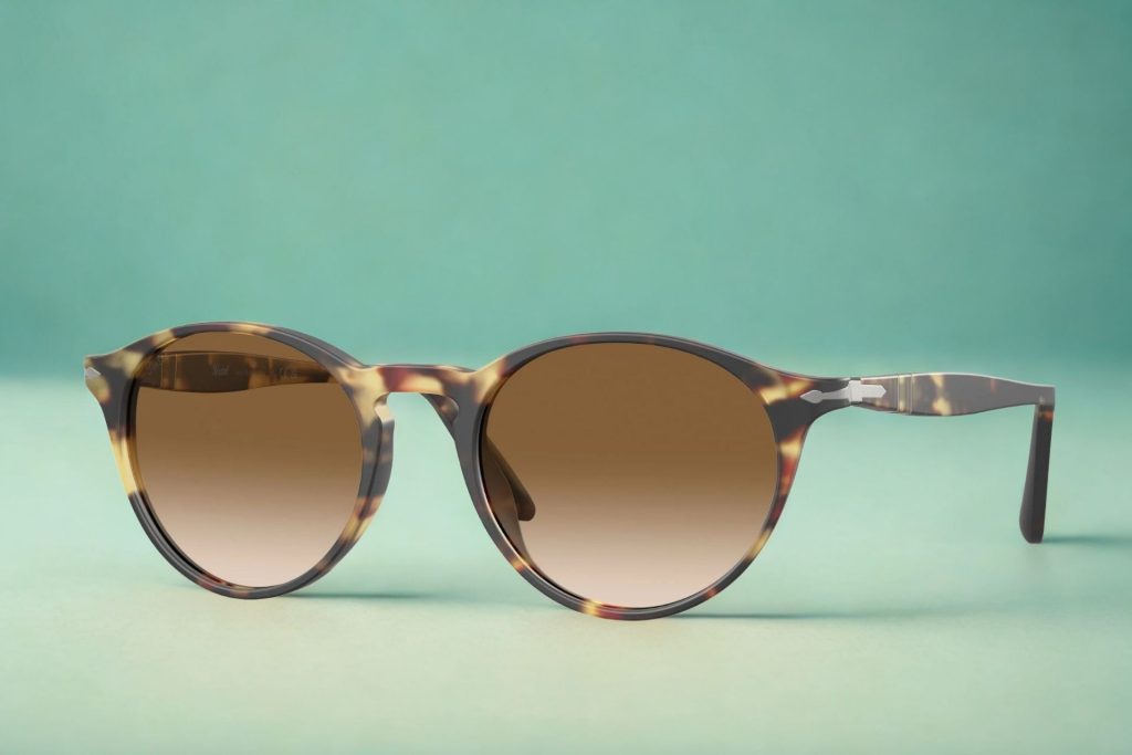 Persol PO3092SM sunglasses with round frames