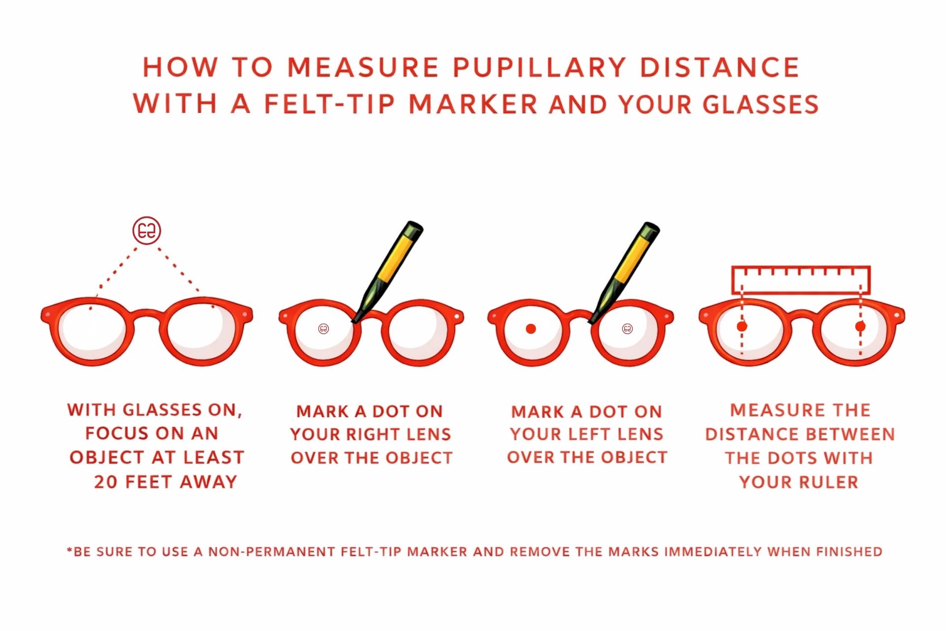 How to Measure Pupillary Distance | EZOnTheEyes